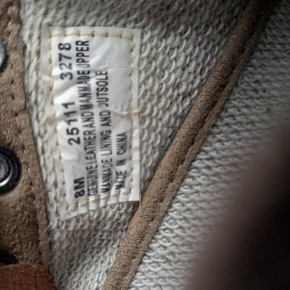 Timberland Hikers Smartwool Mens 8M Nubuck Ankle with Vibram Eco Step Outsole - Picture 14 of 16